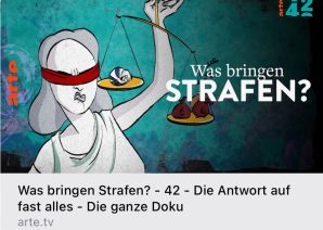 ARTE bis 20.10.2026 Was bringen Strafen? 42 – Die Antwort auf fast alles